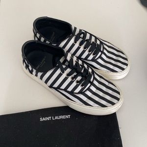 Saint Laurent sneakers with dust bag 37 and 1/2 european size